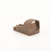 Shield SMSc Mini Sight Compact – 4MOA – Glass – Flat Dark Earth - SMSC-4MOA-GLASS