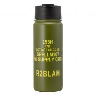 MFT M107 155 Howitzer Drinkware Flip Top Tumbler - 16 oz - Green - DM107-16