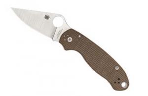 SPYDERCO PARA 3 CRU WEAR BRN MCRTA - C223MPCW