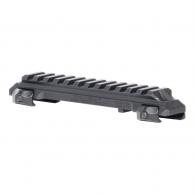 Reptilia, RMU Mount/Riser, .625" Height, 12 Slot, Fits 1913 Picatinny Rail, Anodized Finish, Black - 100-269 Reptilia, RMU Mount/Riser, .625" Height, 12 Slot, Fits 1913 Picatinny Rail, Anodized Finish, Black - 100-269