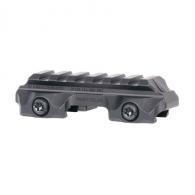 Reptilia, RMU Mount/Riser, .625" Height, 6 Slot, Fits 1913 Picatinny Rail, Anodized Finish, Black - 100-271