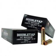 DBLTAP 357 MAG 140GR LF Hollow Point 20/1000 - 357M140X DBLTAP 357 MAG 140GR LF Hollow Point 20/1000 - 357M140X