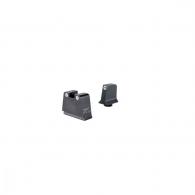 Trijicon Suppressor/Optic Height Sight Set White/Tritium Slim For Glocks - GL243-C-601140 Trijicon Suppressor/Optic Height Sight Set White/Tritium Slim For Glocks - GL243-C-601140