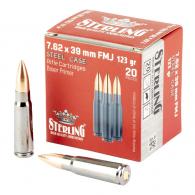 STERLING SC 762X39 123GR FMJ 20/1000 - SRL869877997128 STERLING SC 762X39 123GR FMJ 20/1000 - SRL869877997128