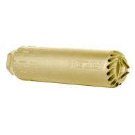 HUXWRX Safety Company, Flow, Suppressor, 762NATO, Flat Dark Earth, Titanium, Fits HUXWRX Muzzle Devices - 2548 HUXWRX Safety Company, Flow, Suppressor, 762NATO, Flat Dark Earth, Titanium, Fits HUXWRX Muzzle Devices - 2548