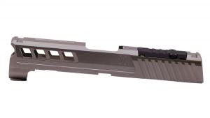True Precision Springfield Armory Hellcat RMS Optic Cut Axiom Slide - Stealth Grey PVD - TP-SHCS-A-RMS True Precision Springfield Armory Hellcat RMS Optic Cut Axiom Slide - Stealth Grey PVD - TP-SHCS-A-RMS