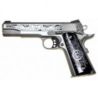 Colt Delta Elite Odin 10mm, 5" Engraved Slide, Silver, 8 Rounds - O2020XEODN