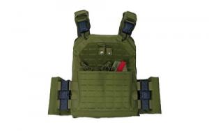 NcSTAR Quick Release Laser Cut Plate Carrier - Green - Medium-2XL - CVLCQR3054G