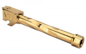 Zaffiri Precision Threaded Sig Sauer P320F 9mm Barrel - Gold - ZP.320FBTG