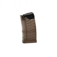 Lancer Systems L5AWM GEN 2 223 Remington/56NATO 20 Round Magazine fits AR Rifles Translucent Dark Earth - L5-G2-20-TDE Lancer Systems L5AWM GEN 2 223 Remington/56NATO 20 Round Magazine fits AR Rifles Translucent Dark Earth - L5-G2-20-TDE