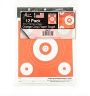 PROSHOT 6" BULLSEYE DAY GLOW ORANGE - OG-12