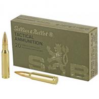 Sellier & Bellot, Rifle, 308 Win, 147 Grain, Full Metal Jacket, 500 Round Case - SB308A