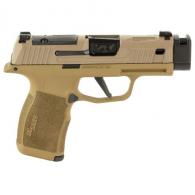 Sig Sauer P365X 9mm Semi Auto Pistol - 365X9BXR3PBLKTANSCT