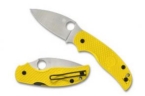 SPYDERCO SAGE 5 LW SALT 3" YELLOW - C123PYL