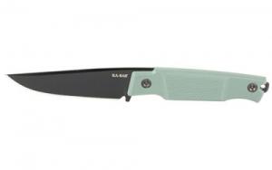 KA-BAR Knives, Apex, Fixed Blade Knife, 3.9 Clip Point Blade, 8.43 Overall Length, D2 Blade Steel, Plain Edge, Matte Finish, Bla - 5500