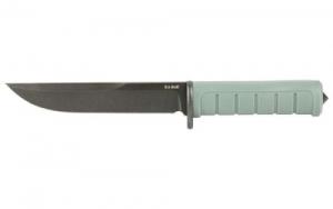 KA-BAR Knives, Dust I, Fixed Blade Knife, 6.125 Clip Point Blade, 11 Overall Length, D2 Blade Steel, Plain Edge, Matte Finish, B - 6100