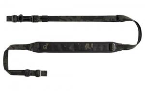Edgar Sherman Design, ESD Sling, Padded, 2-Point Combat Sling, 1, Matte, Multicam Black, 20+ Inches of Adjustment, Mounting Hard - ESD-PAD-SL-MCB