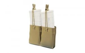 GBRS Group Double Rifle Magazine Pouch Coyote Brown Fits (2) Rifle Magazines - GEAR-DRMP-5.56-