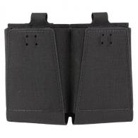 GBRS Group, Double Rifle, Magazine Pouch, Black, Fits (2) Rifle Magazines - GEAR-DRMP-5.56-