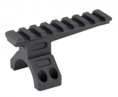 MIDWEST MK2 34MM RAILED CAP BLACK - MI-MK2-34RCAP