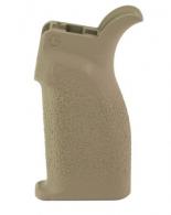 ESD GRANITE GRIP BVRTAIL FINE Flat Dark Earth - ESD-GRANITE-B-F