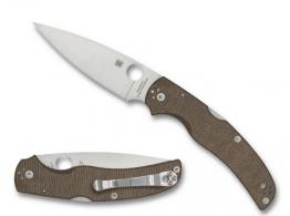 SPYDERCO NATIVE CHIEF 4.08" BRN CNVS - C244MPCW