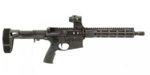 Daniel Defense DDM4 Pistol 5.56 10.3" Barrel, Maxim Brace, Primary Arms Optic, 30+1 - SB019