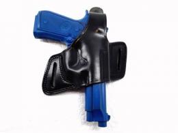 Black Beretta 92FS OWB Thumb Break Compact Style Right Hand Leather Holster - 42862553006236