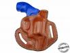 Right / Brown .38 Special Colt Cobra (2017) OWB Thumb Break Right Hand Leather Belt Holster - 56MYH105LP
