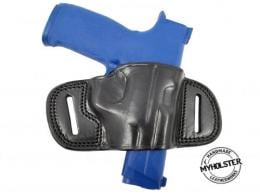Black 1911 3"- 5" Colt, Kimber, Para, Springfield OWB Quick Draw Leather Belt Holster - 29MYH105LP Black 1911 3"- 5" Colt, Kimber, Para, Springfield OWB Quick Draw Leather Belt Holster - 29MYH105LP