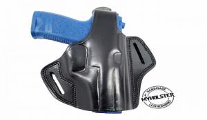 Brown Sig Sauer P226 LEGION OWB Thumb Break Leather Belt Holster - 22MYH105LP