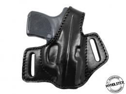 BLACK Kel-Tec P-3AT OWB Thumb Break Compact Style Right Hand Leather Holster - 42862302560412