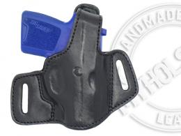 BLACK / RIGHT Sig Sauer P290 OWB Thumb Break Leather Belt Holster - CHOOSE YOUR COLOR AND HAND - 42862255964316
