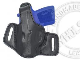 BLACK / LEFT Sig Sauer P290 OWB Thumb Break Leather Belt Holster - CHOOSE YOUR COLOR AND HAND - 41MYH105LP