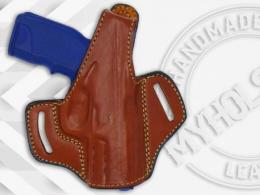 Brown OWB Thumb Break Right Hand Leather Belt Holster Fits STEYR MANNLICHER M-A1 - 42862264713372