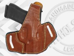 Brown / Right MossbergMC1 Thumb Break Leather Belt Holster - Choose Your Hand and Color - 5MYH105LP Brown / Right MossbergMC1 Thumb Break Leather Belt Holster - Choose Your Hand and Color - 5MYH105LP