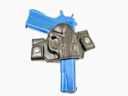 Black / SHORT Snap-on Holster for 1911 Government , MyHolster - 42862547042460