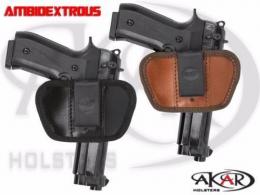 Black Ruger LCP .380 AMBIDEXTROUS IWB / OWB CLIP-ON BELT SLIDE HOLSTER - IC 6124 MI Black Ruger LCP .380 AMBIDEXTROUS IWB / OWB CLIP-ON BELT SLIDE HOLSTER - IC 6124 MI
