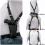 17/22/31 Vertical Carry Shoulder Holster Checkerboard Pattern For Glock - SW9E