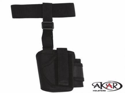 Concealed Ankle Right Hand Nylon Holster fits Glock 42/43 & CLONES - T7214_
