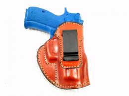 Brown CZ 75 P-07  IWB Inside the Waistband Right Hand Leather Holster - 12MYH106LP_BR