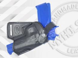 Black / Right Smith & Wesson M&P Pro 5" SOB Small Of the Back Leather Holster - 13MYH104LP_BL