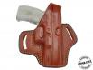 Brown Smith & Wesson M&P 9 M2.0 OWB Thumb Break Right Hand Leather Belt Holster - 13MYH105LP_BR