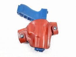Brown / MEDIUM Smith & Wesson SD40 Snap-on Right Hand Leather Holster - Choose your Style - 13MYH109LP_BR