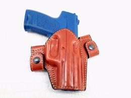 Black / SHORT Snap-on Holster for Heckler & Koch USP 9mm, MyHolster ~ Length AS IS ~ - 22MYH109LP_BL_SH