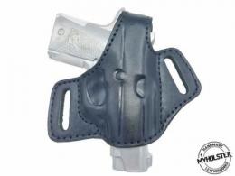 Black Kimber Micro 9 OWB Thumb Break Leather Belt Holster - Choose your Color - - 29MYH105LP_BL