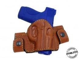 Brown Kahr PM9 Snap-on Right Hand Leather Holster - 30MYH109LP_BR Brown Kahr PM9 Snap-on Right Hand Leather Holster - 30MYH109LP_BR
