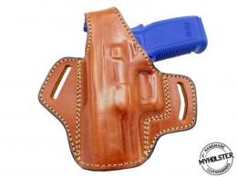 Brown / Left Springfield XD-45, 4 OWB Thumb Break Leather Belt Left Hand  Holster - 40MYH105LP_BR_LF