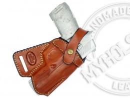 Brown / Right Sig Sauer P320 Compact .40 S&W SOB Small Of the Back Holster - Pick your Color and Hand - 4MYH104LP_BR