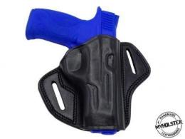 Brown Ruger SR45 Right Hand Open Top Leather Belt Holster - 55MYH105OT_BR